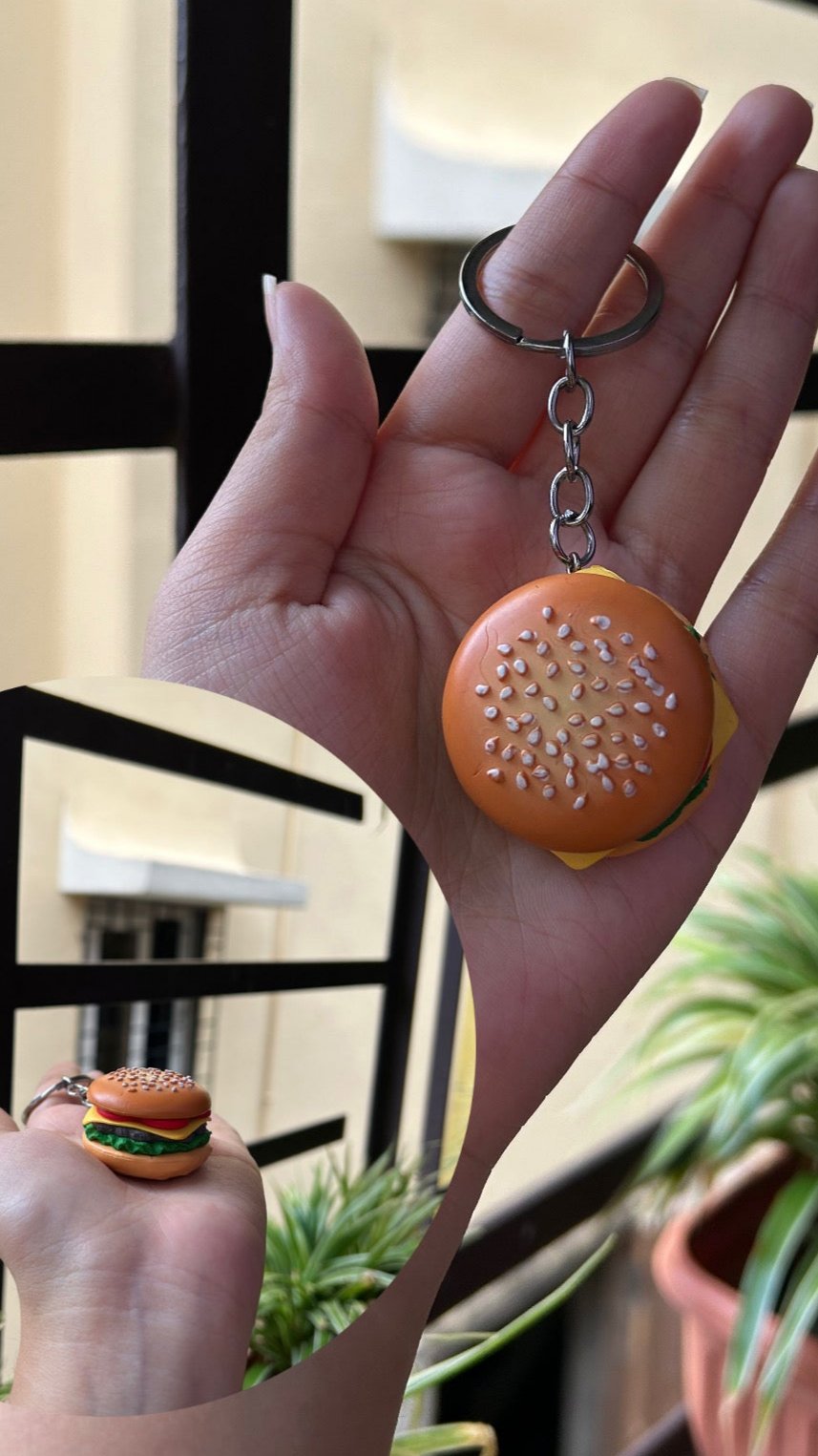 Foodie Hard keychains