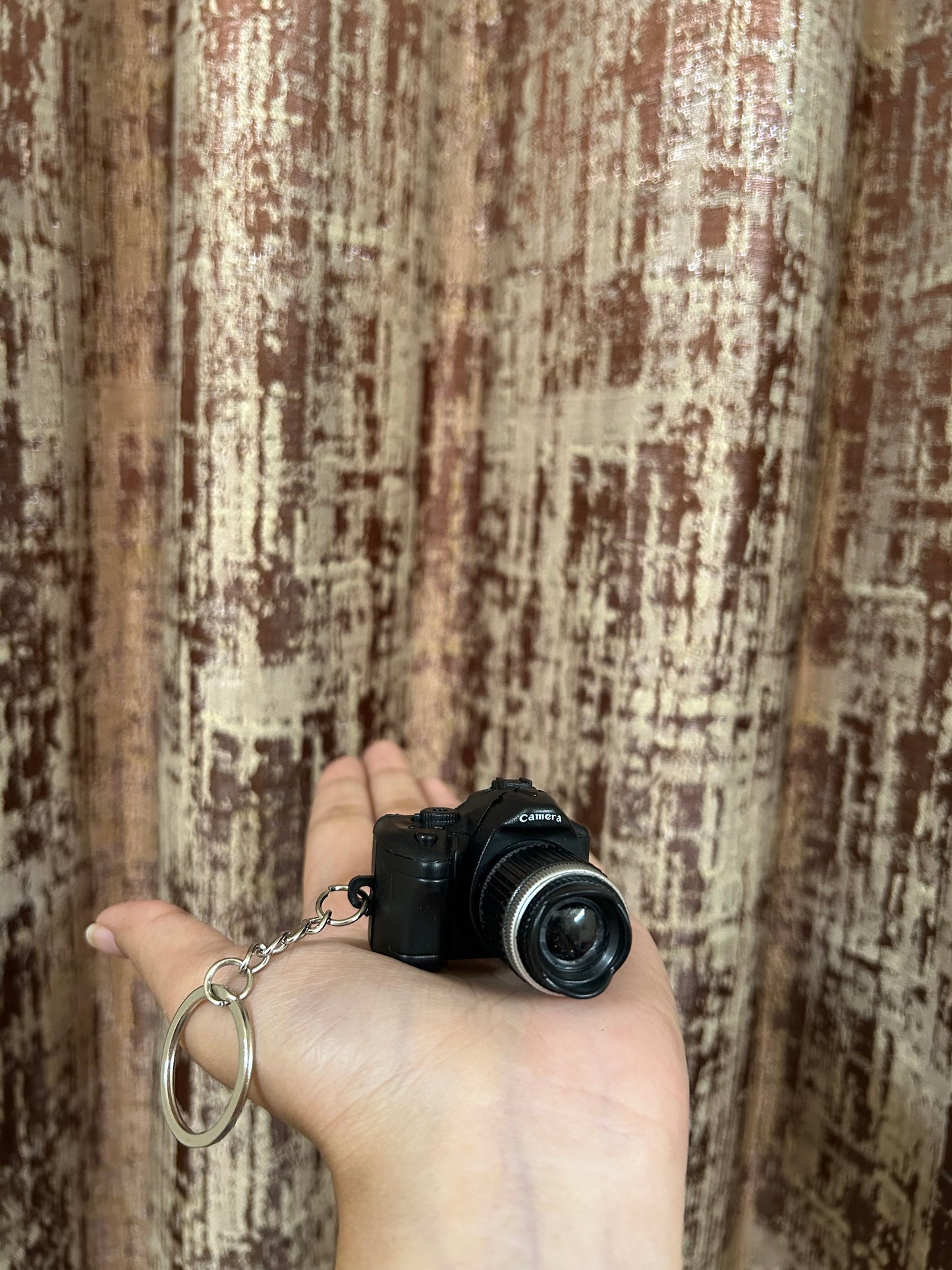 Black Camera keychain
