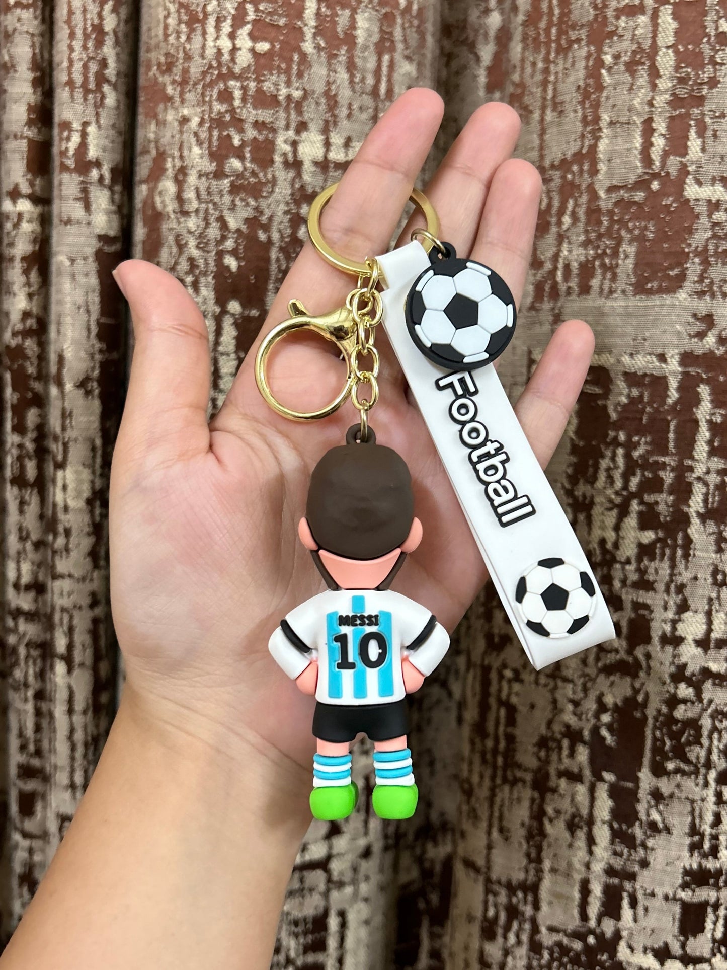 Messi Character Keychain