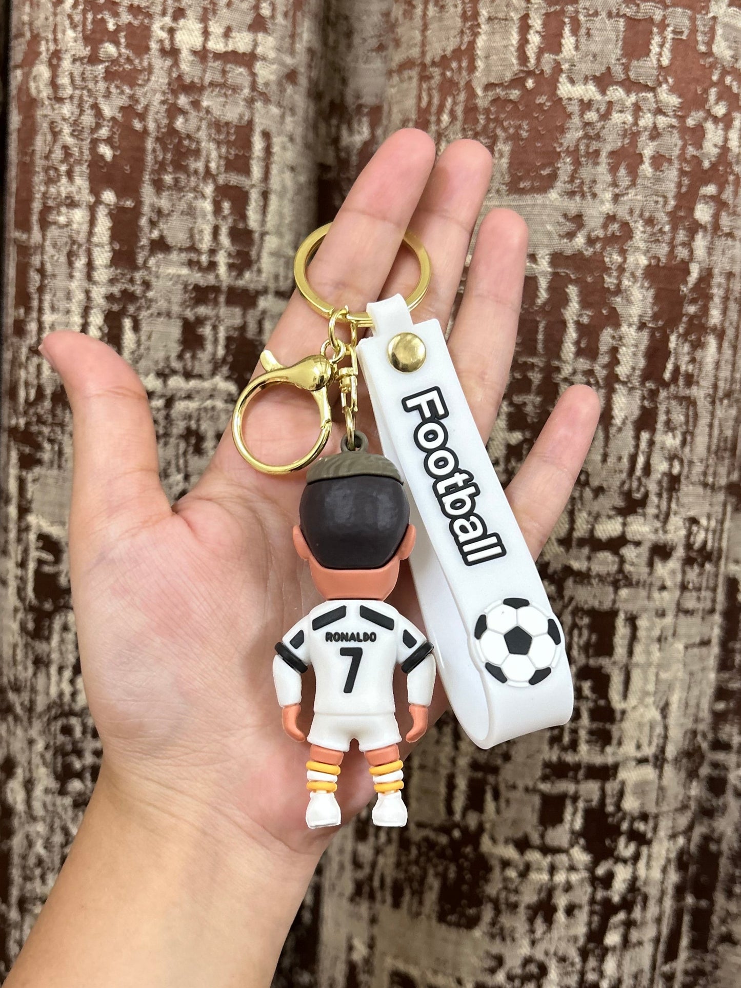 Ronaldo Character Keychain