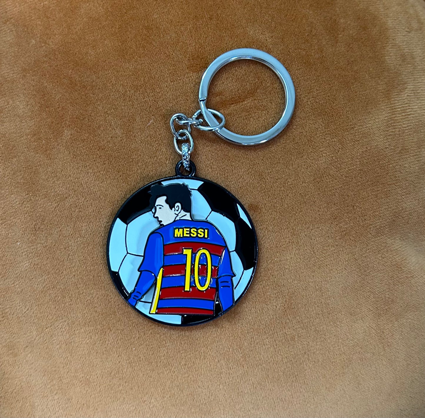 Messi Rotating keychain