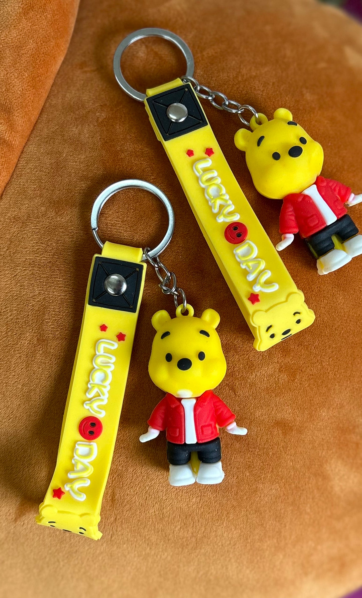 Pooh keychain