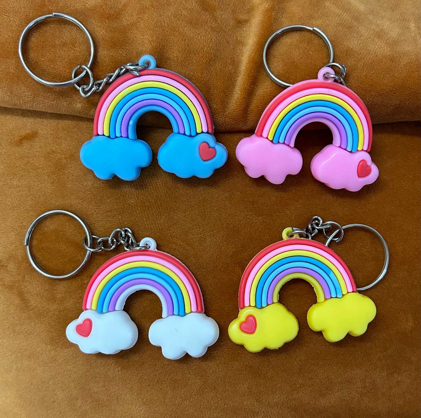 Rainbow keychain