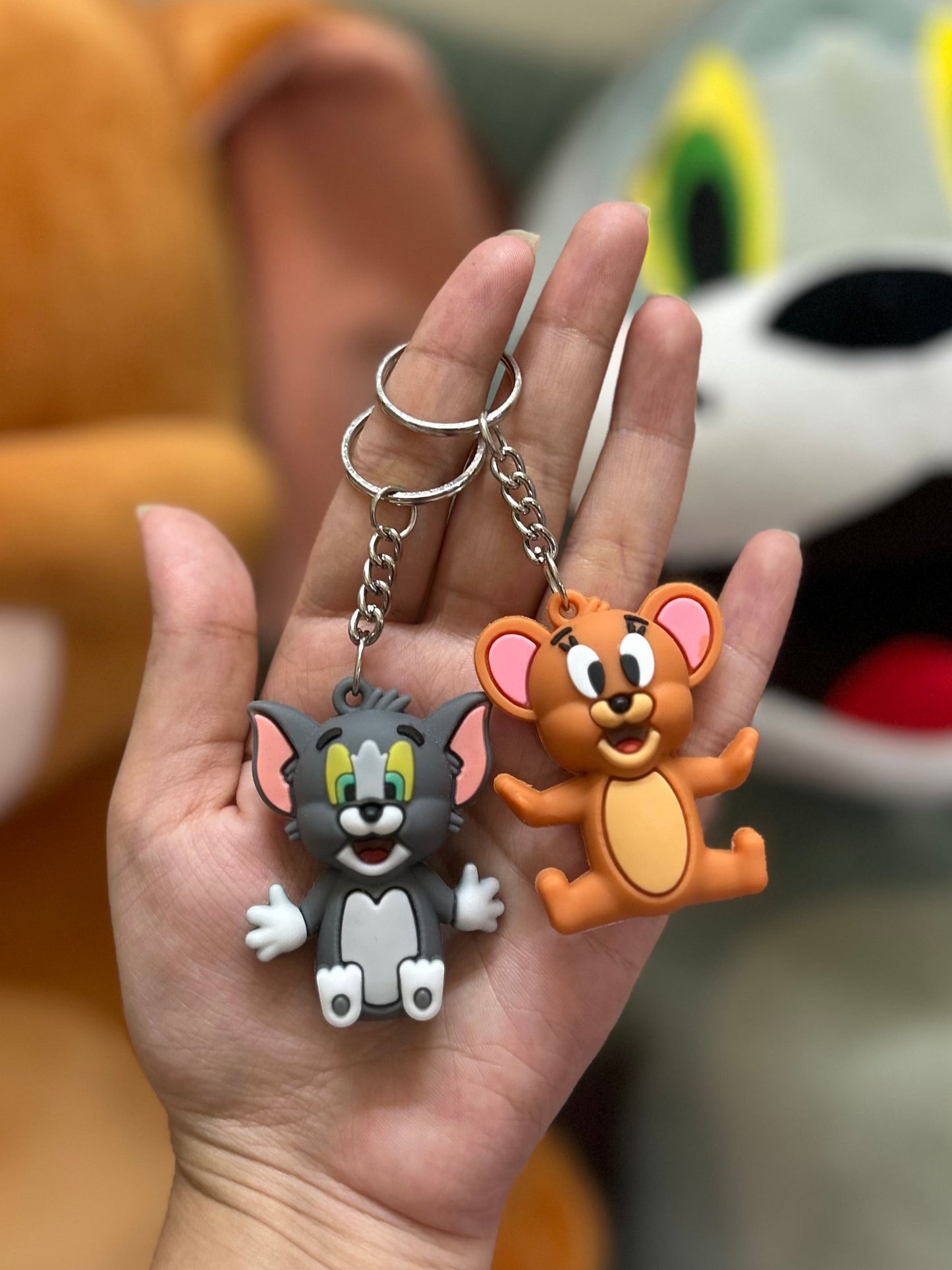 Tom & Jerry Medium Combo Keychain