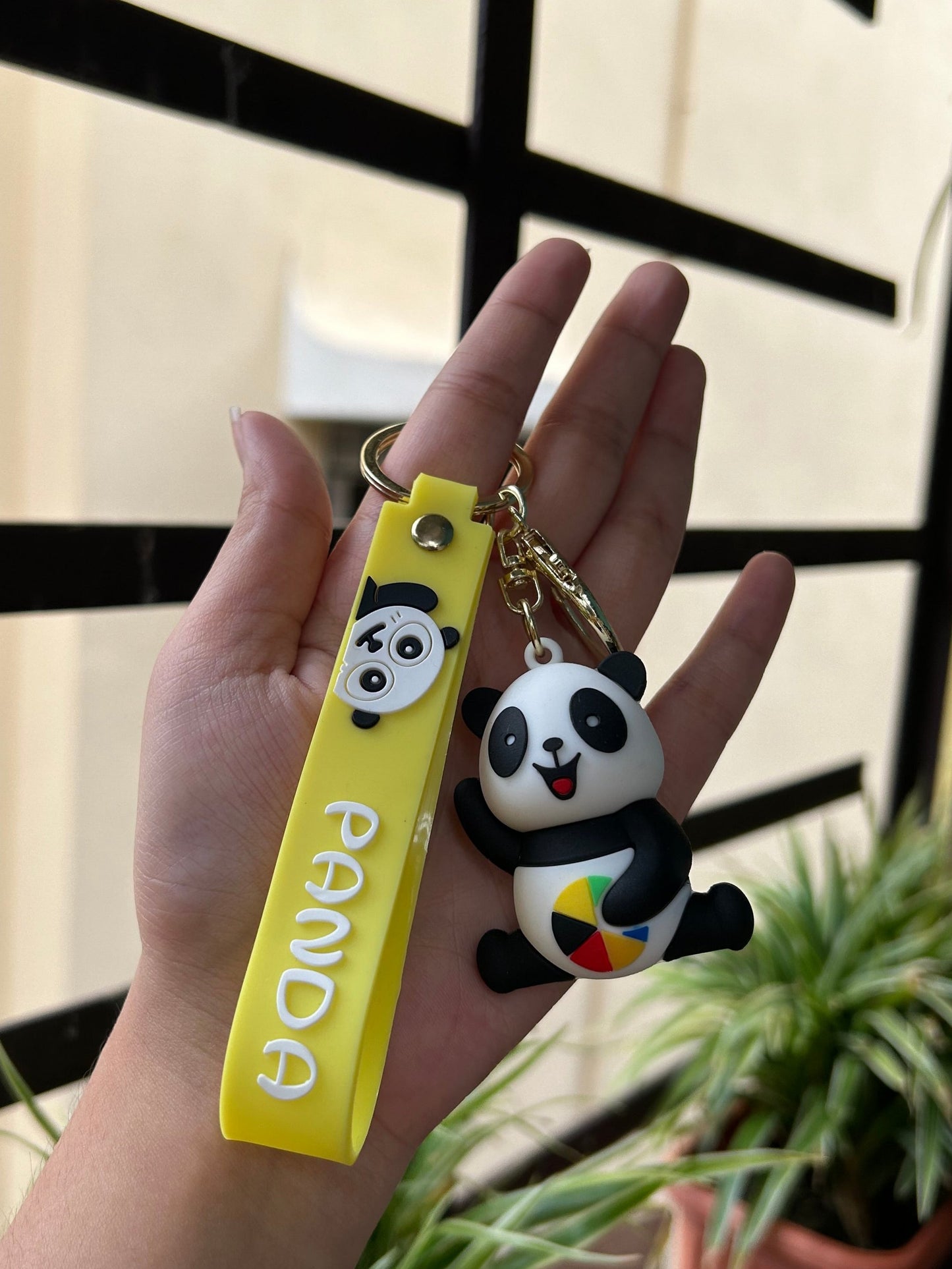 Panda keychain