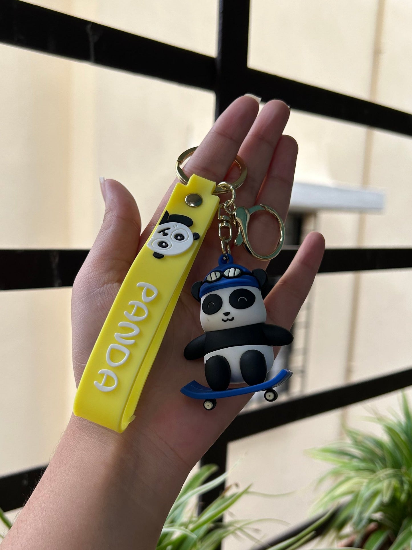 Panda keychain