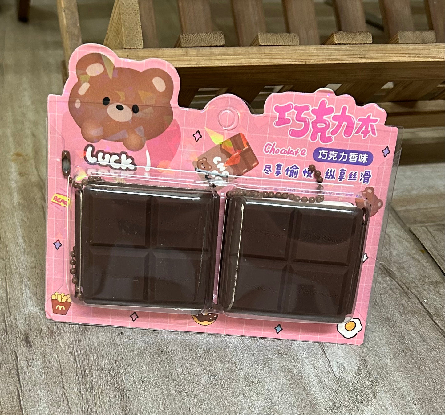 Mini chocolate notebook/ diary