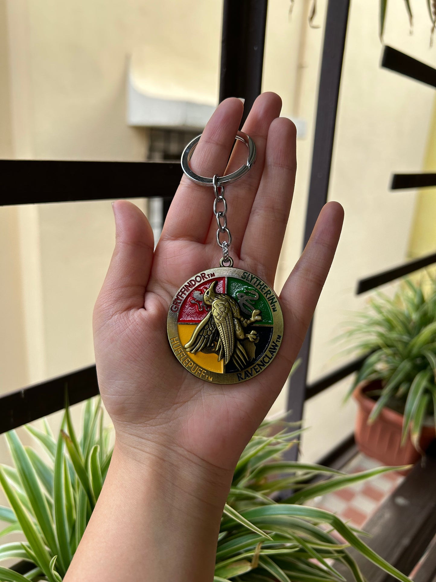 Harry Potter rotating/ spinning keychain