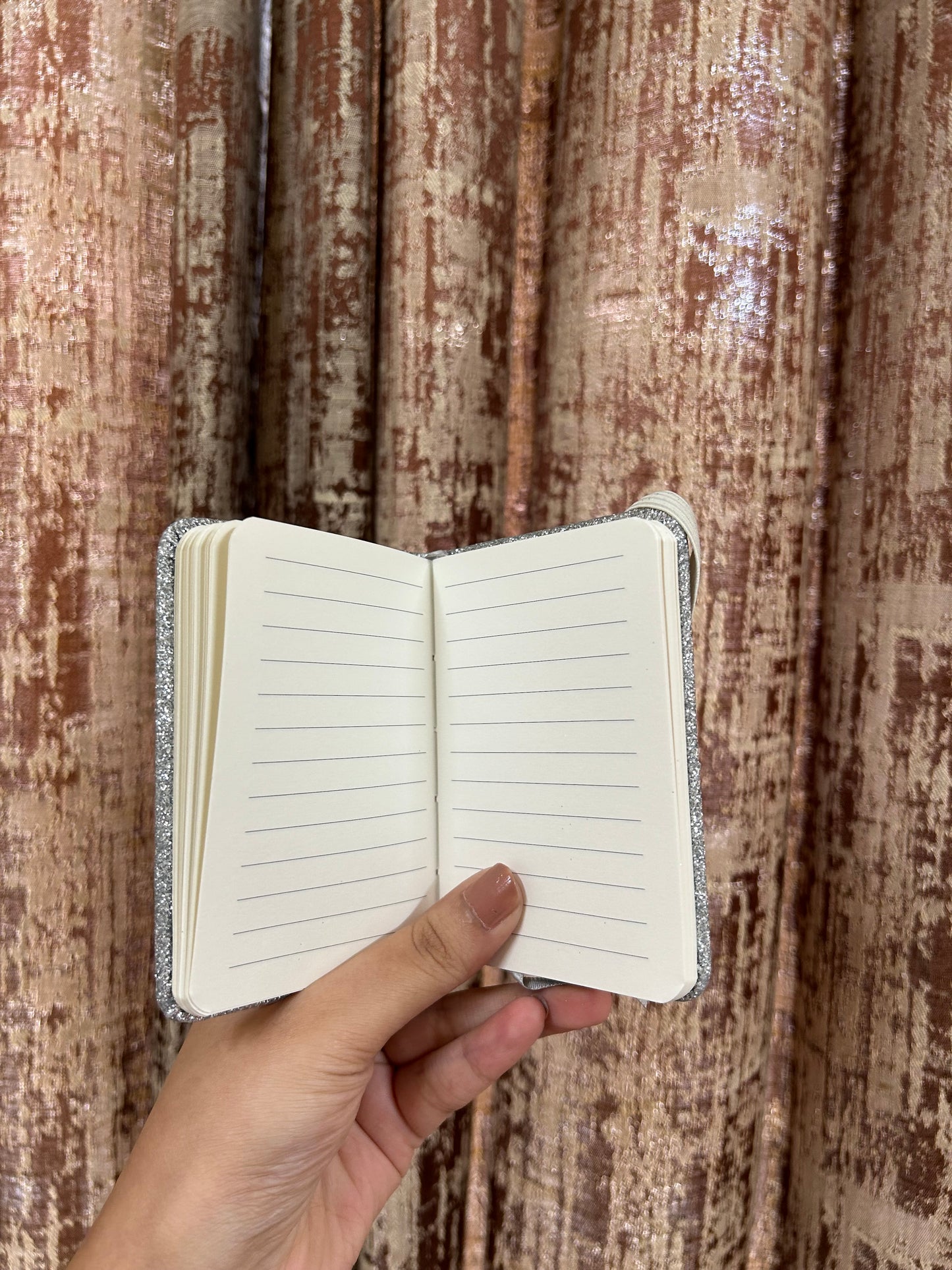 Mini Glitter Diary/ Notebook