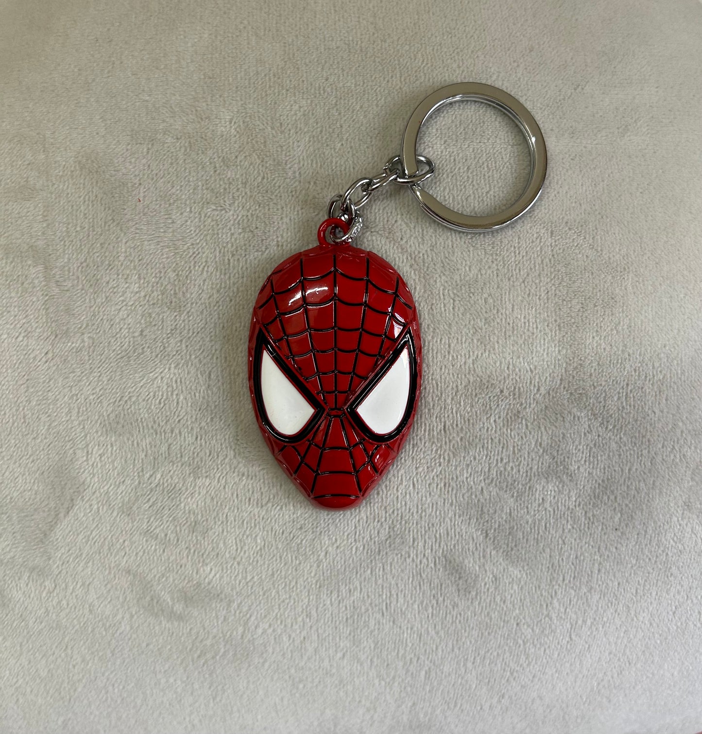 Spiderman Mask Keychain