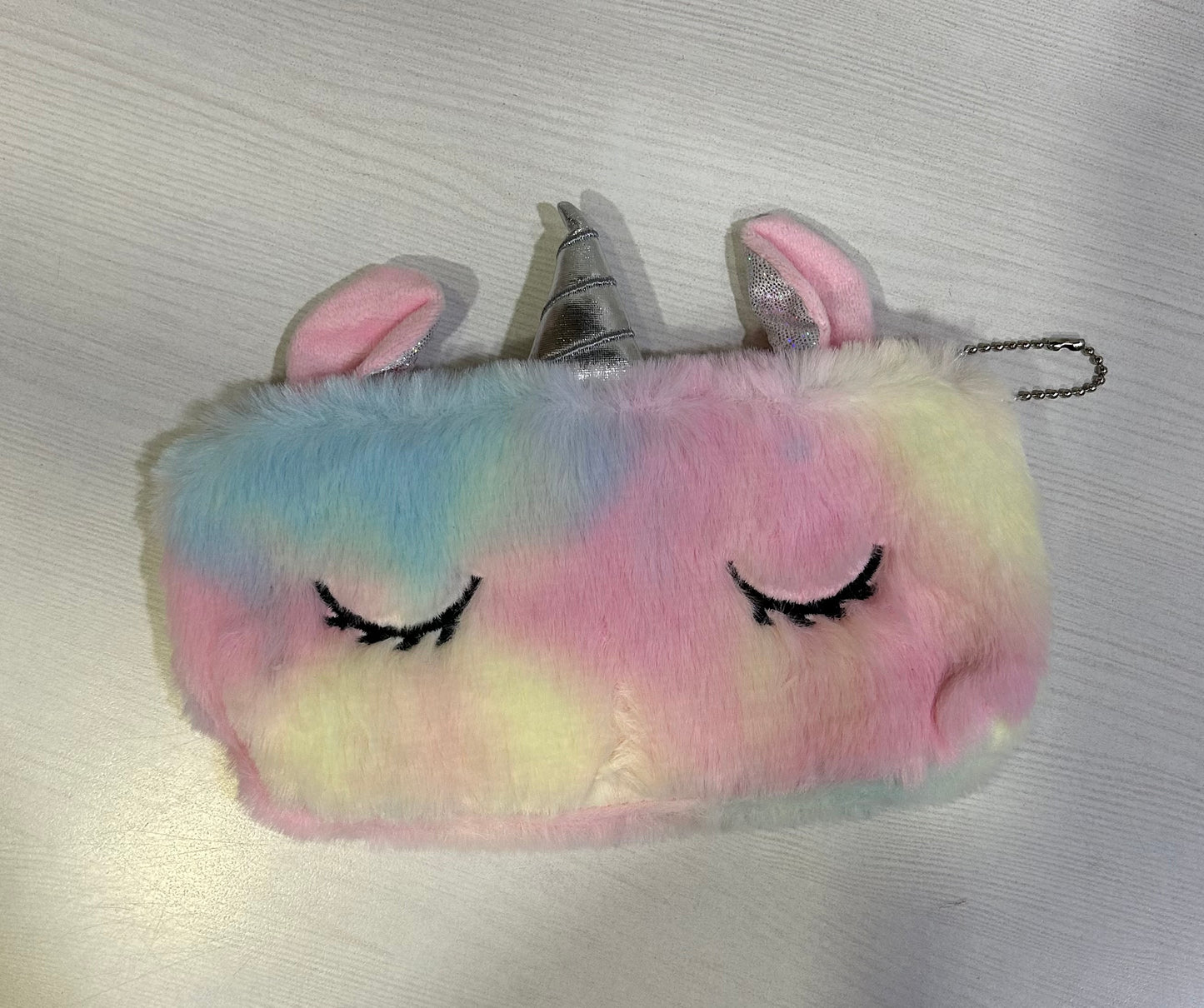 Fur pencil pouch
