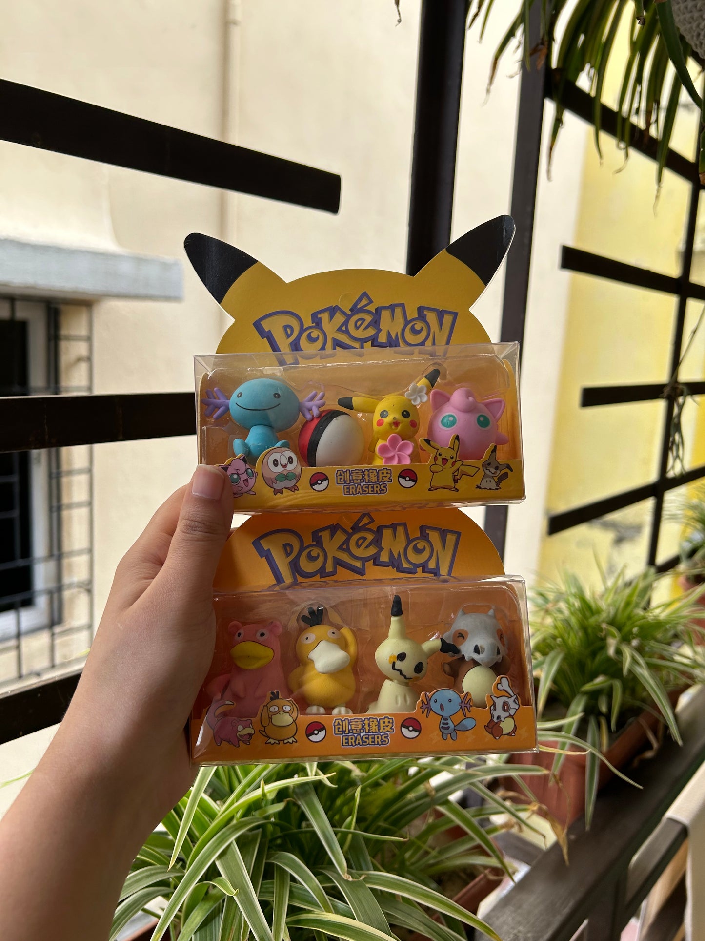 Pokemon Erasers set