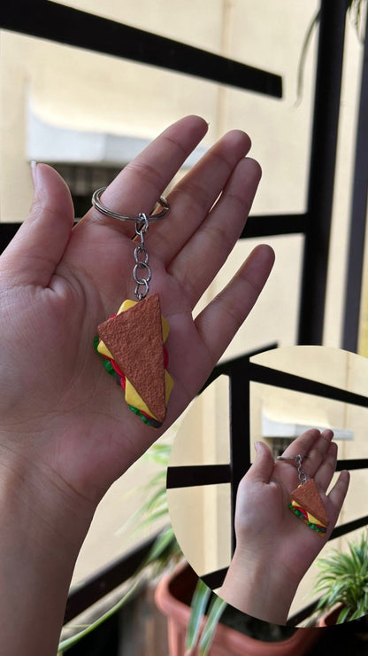 Foodie Hard keychains