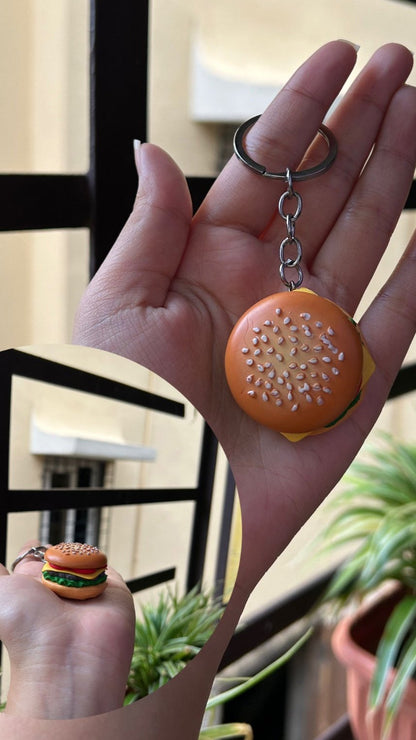 Foodie Hard keychains