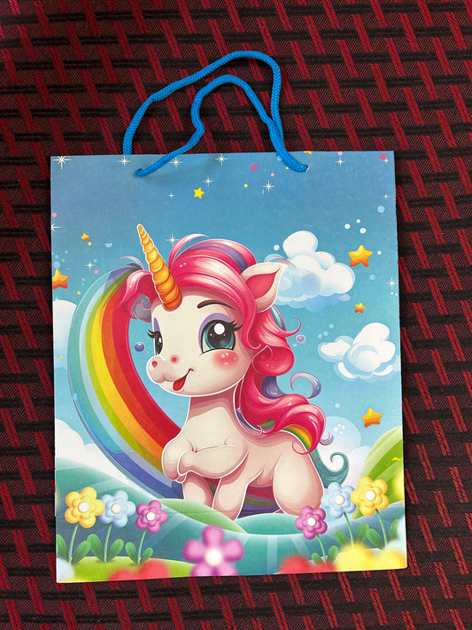 Unicorn paper carry bag