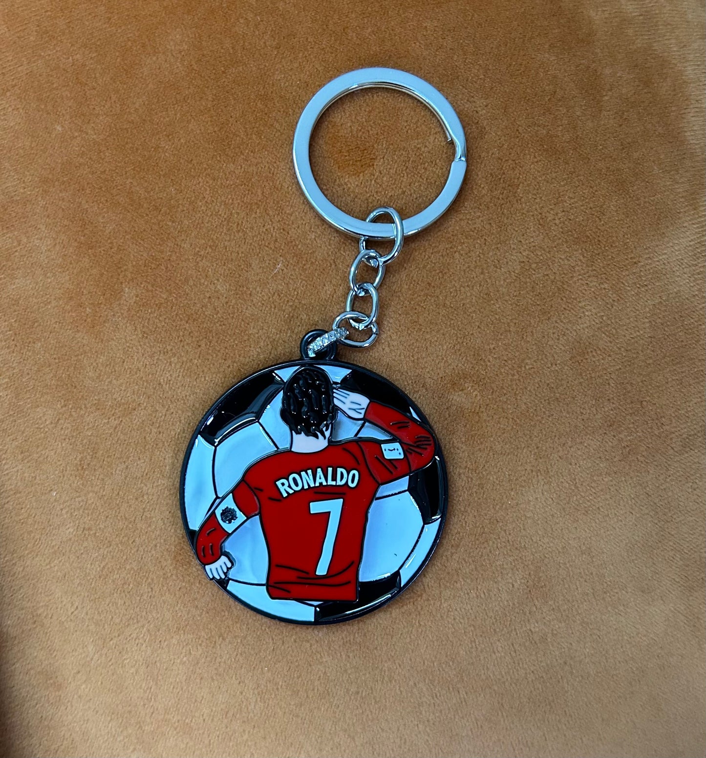 Ronaldo Rotating keychain