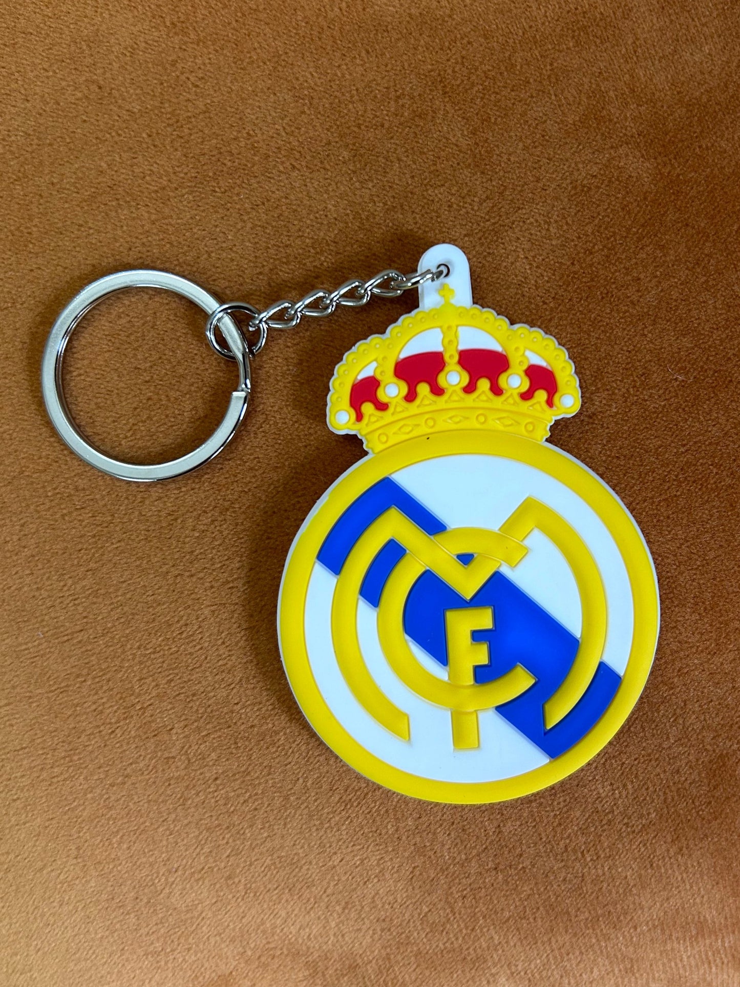 Real Madrid Football Logo keychain