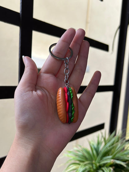 Foodie Hard keychains
