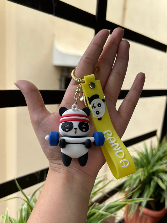 Panda keychain
