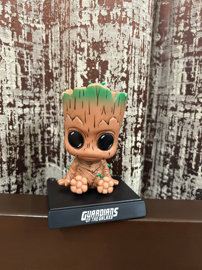 Groot Bobblehead cum Mobile stand